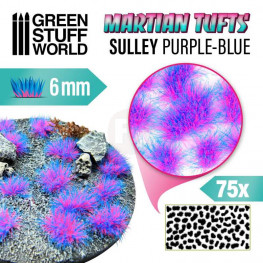 Trsy - Martian Fluor Tufts - SULLEY PURPLE-BLUE
